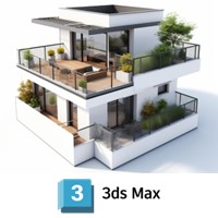 3D Modeling of Residential Building in 3DS Max